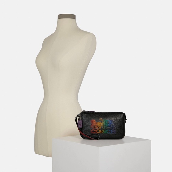 ♥ Coach Rainbow Nolita 19 with Horse and Carriage ♥ Pride - Picture 4 of 10